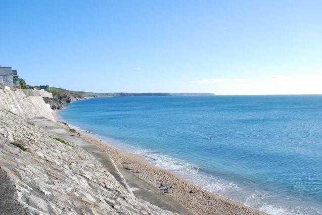Porthleven beach, moments from Tamarisk